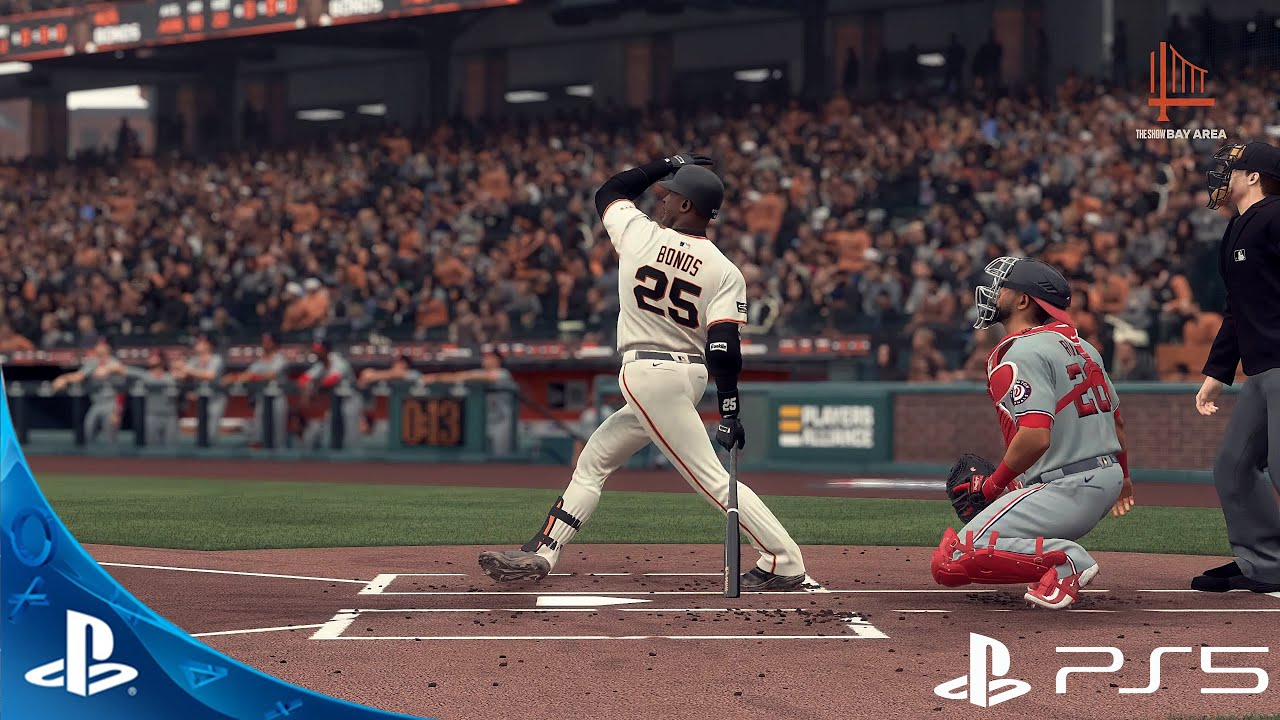 I played in easy mode with Barry Bonds to see what happen! - MLB The Show 24 gameplay (PS5) 4K HDR
