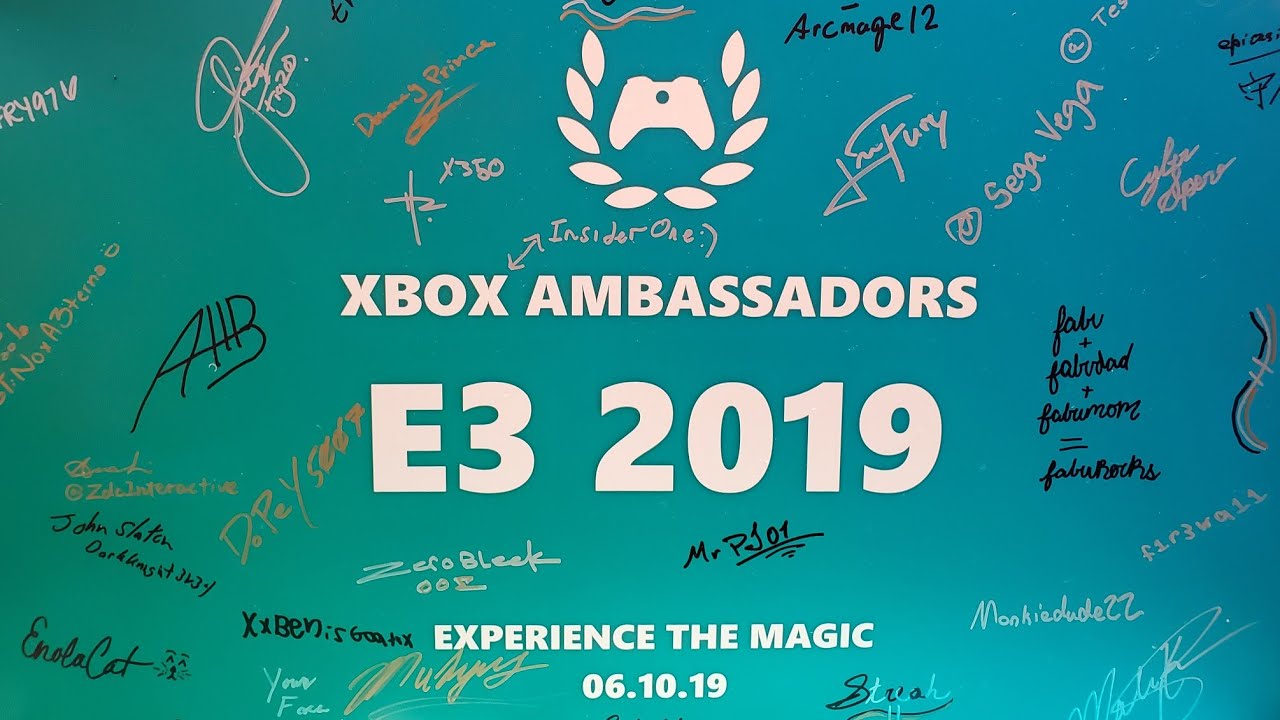 E3 2019 - Xbox Ambassadors Meetup at the Century City Mall Microsoft Store