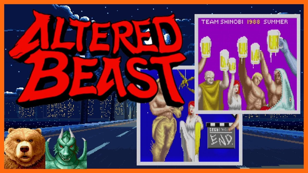 3 minutes pour parler d'Altered Beast (Sega, Arcade, 1988)
