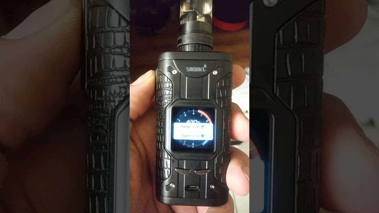 Smoant cylon new coil glitch