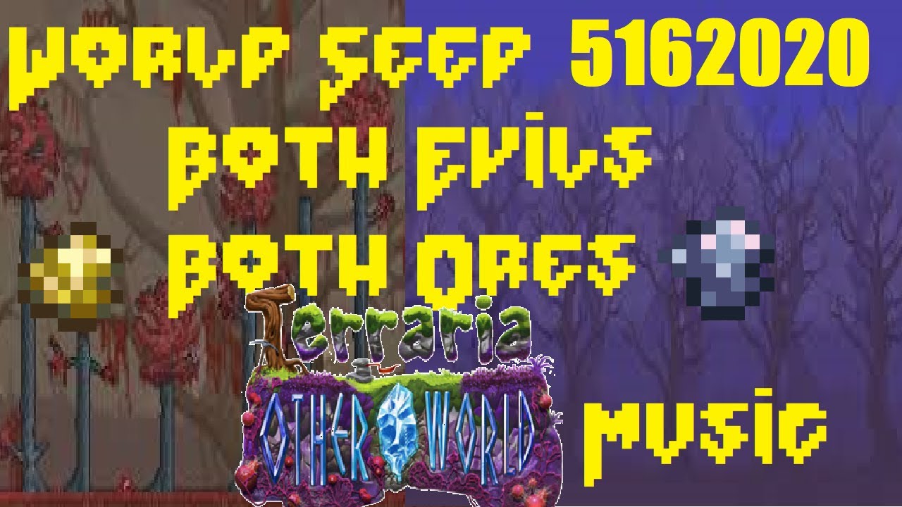 Terraria 1.4 Exploring The Drunk World Seed