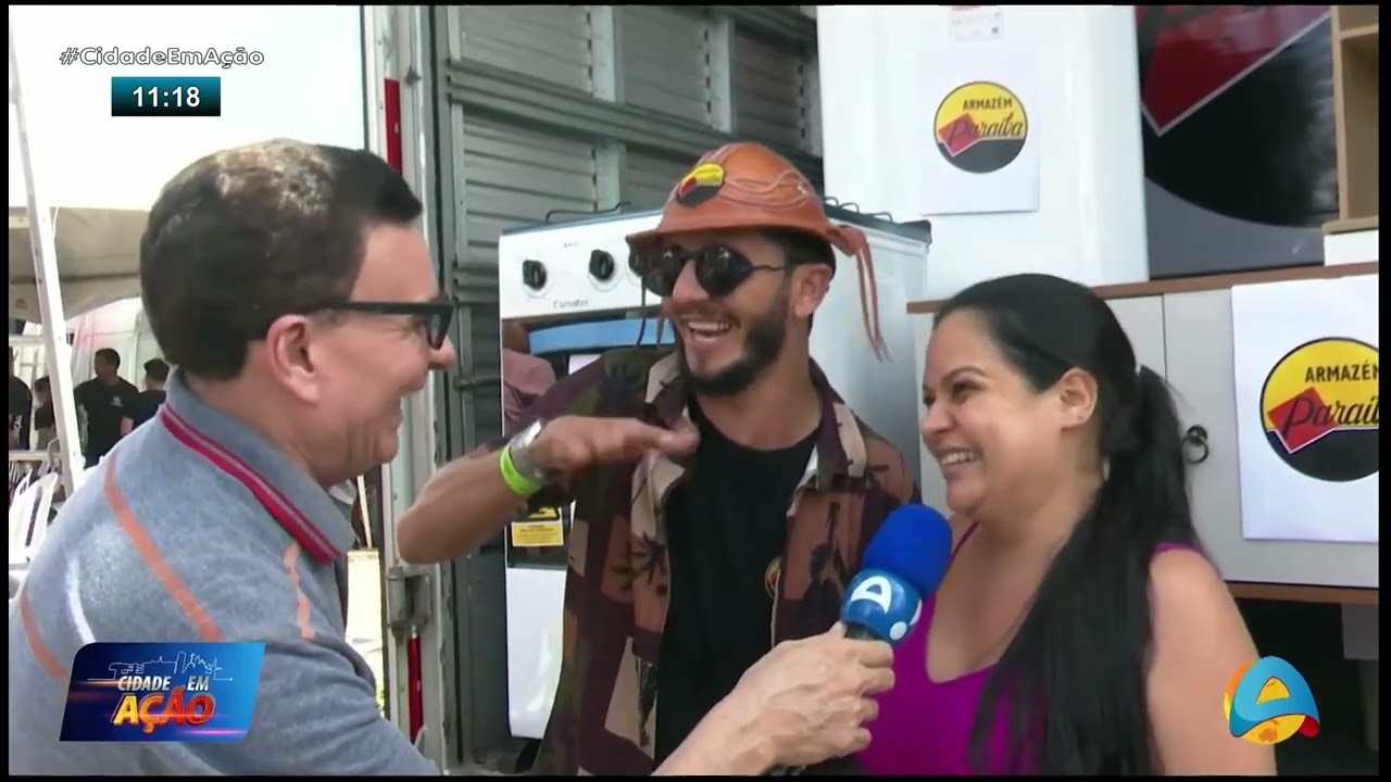 Cidade em Ação - Show solidário da TV Arapuan é marcado por muita animação no Bairro das indústrias