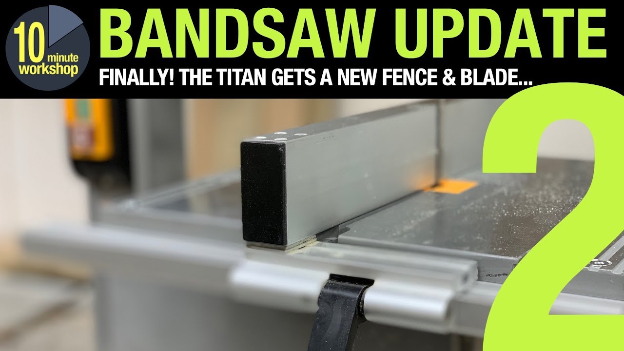 Bandsaw Makeover P2 [video #294]