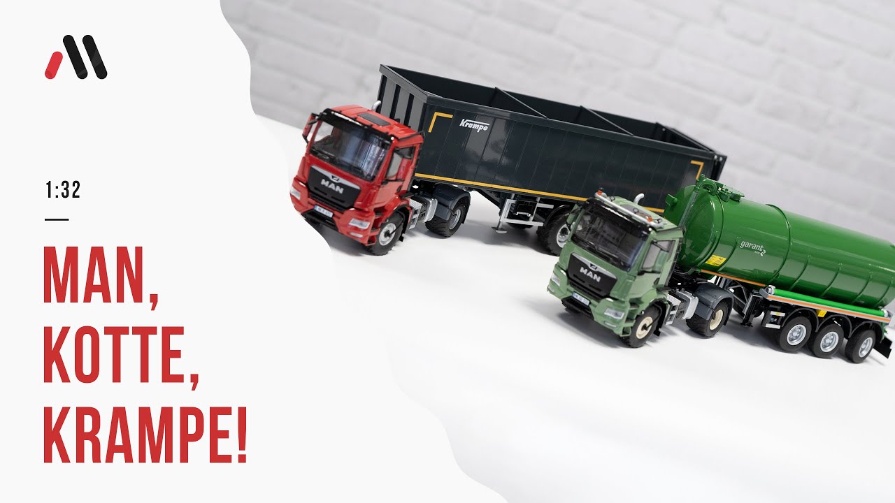 Wiking Trucks & Trailer im Review