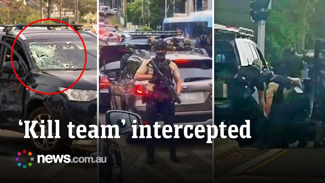Police ambush &lsquo;kill team&rsquo; on way to Sydney daycare