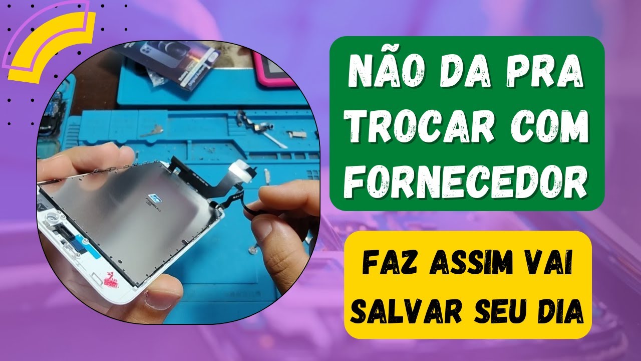 IPHONE 8 E 8 PLUS, TELA NOVA E FLEX DA BIOMETRIA RUIM E AGORA? FAÇA ISSO!