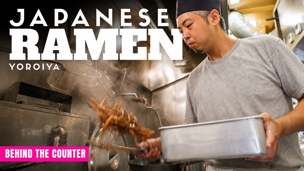 Behind the Counter at a local Japanese Breakfast Ramen Shop