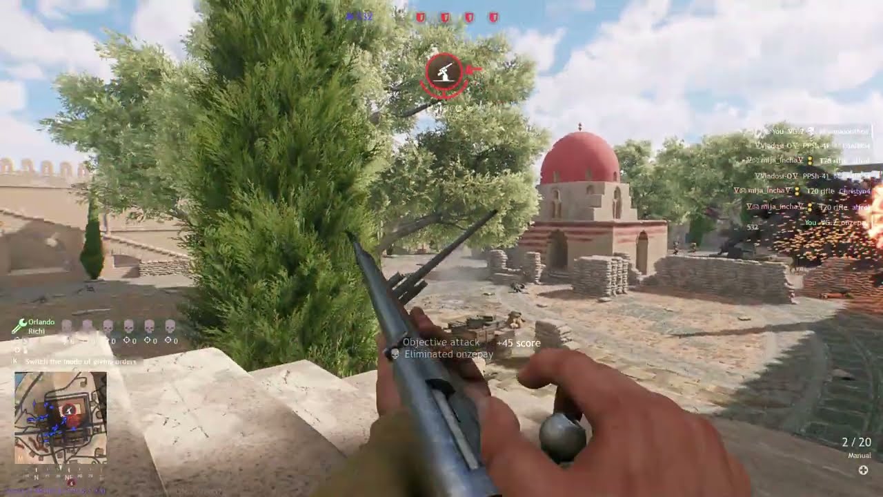 Assault on the Fort, Enlisted game