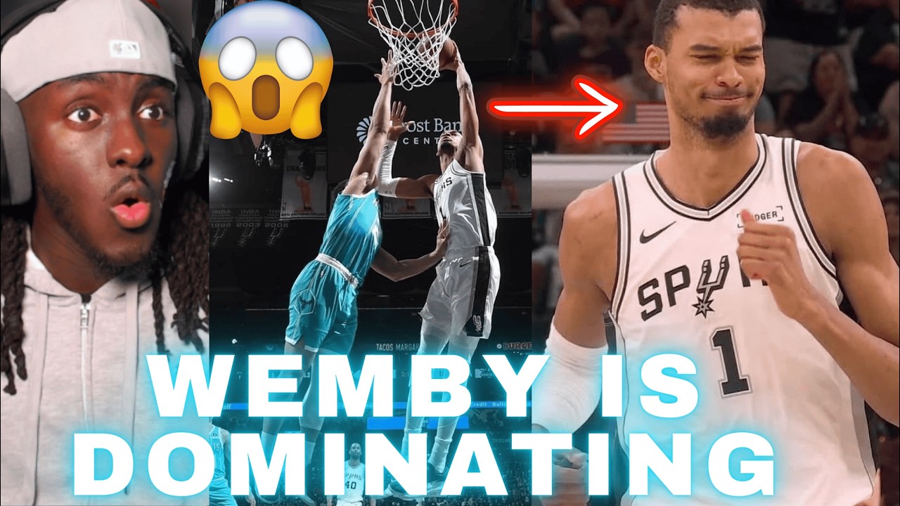 WEMBY MVP & DPOY LOCKED.. Spurs Vs. Hornets Highlights Reaction