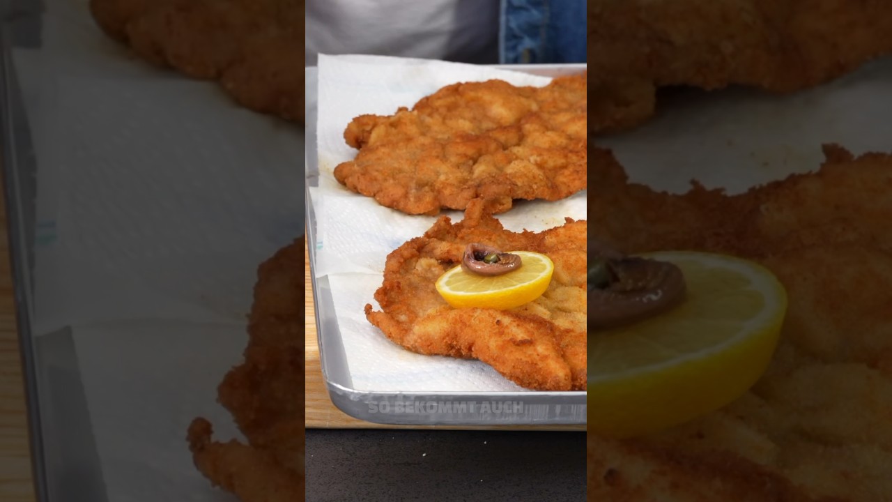 Original Wiener Schnitzel 👨&zwj;🍳🍴so wird es perfekt #wienerschnitzel