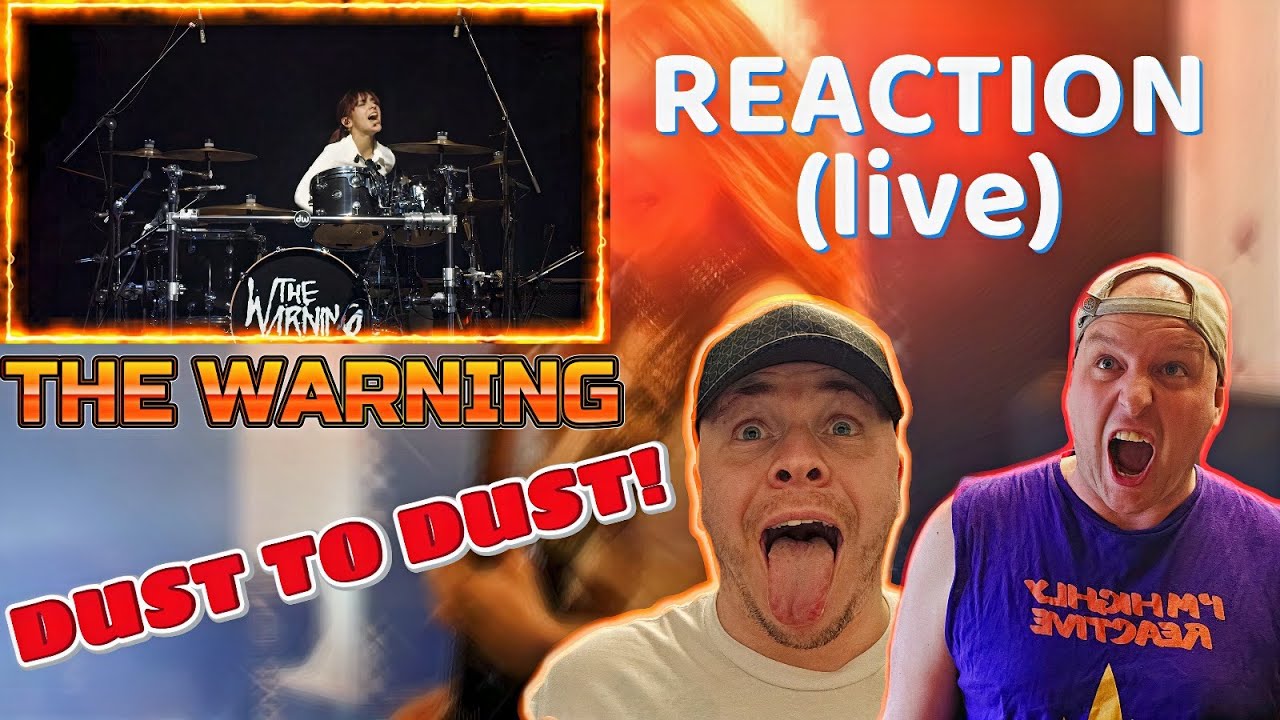 The drummer can Sing! The Warning - Dust to Dust | Reaction (LIVE) 😁