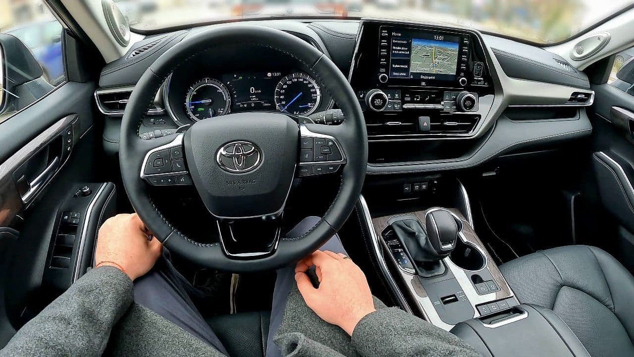 2022 Toyota Highlander [ Executive ] 2.5l Hybrid Dynamic Force 248hp | POV Test Drive