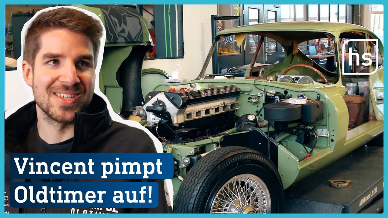 26-jähriger Eppertshausener führt erfolgreiche Oldtimer-Werkstatt | hessenschau