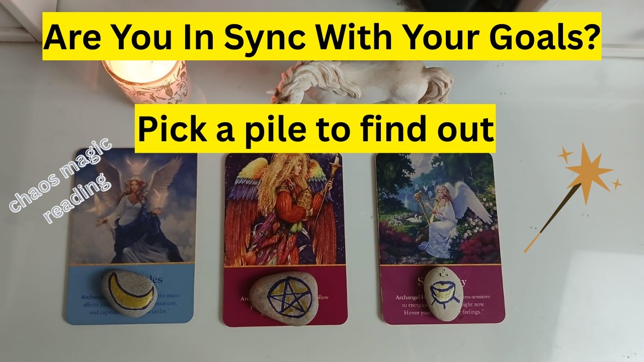 Are You In Sync With Your Goals? Pick a Pile Reading