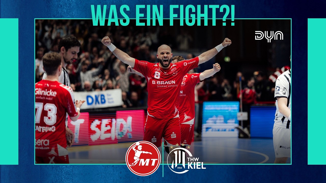 Highlights: MT Melsungen - THW Kiel (Saison 2025/26) DAIKIN HBL | Dyn Handball