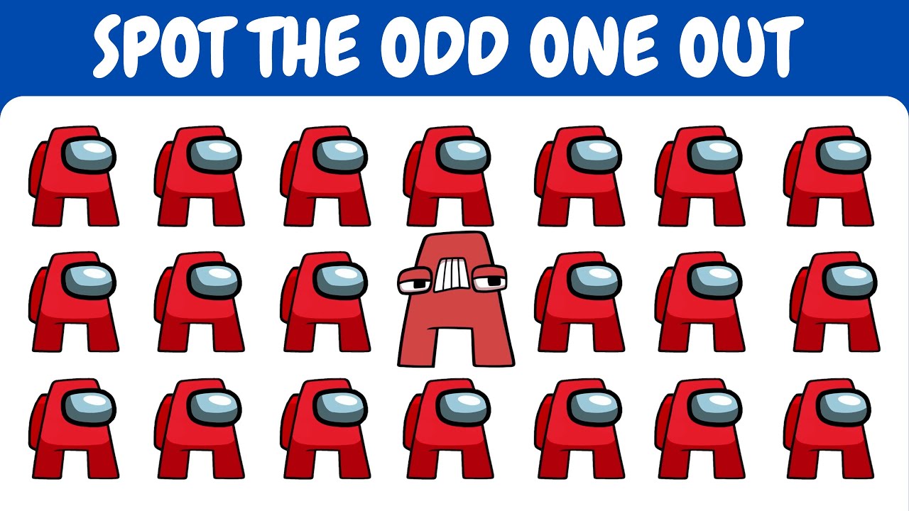 Spot The Odd Alphabet Lore One Out, Guess The Alphabet Lore Quiz