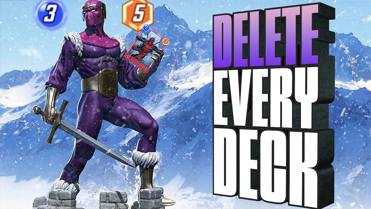 DELETE Their Deck: This New Patriot Assassin Deck is EXPLOSIVE! | Is Baron Zemo Legit? | Marvel Snap