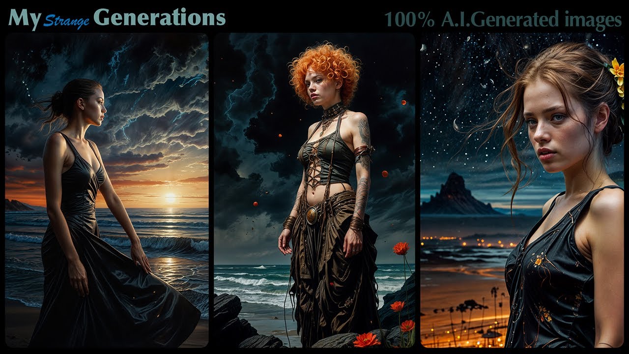 [AI ART] Visual hallucination 01