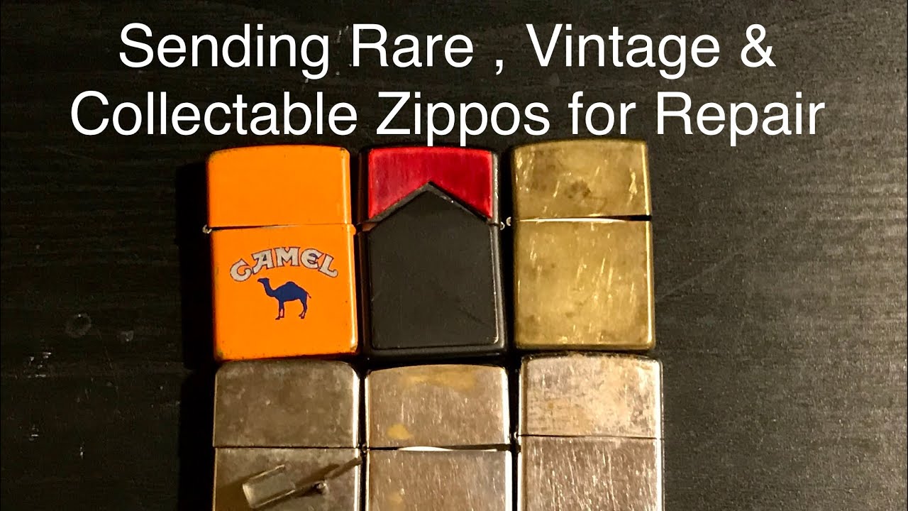 How To Send Rare , Vintage & Collectable Zippos In For Repair.