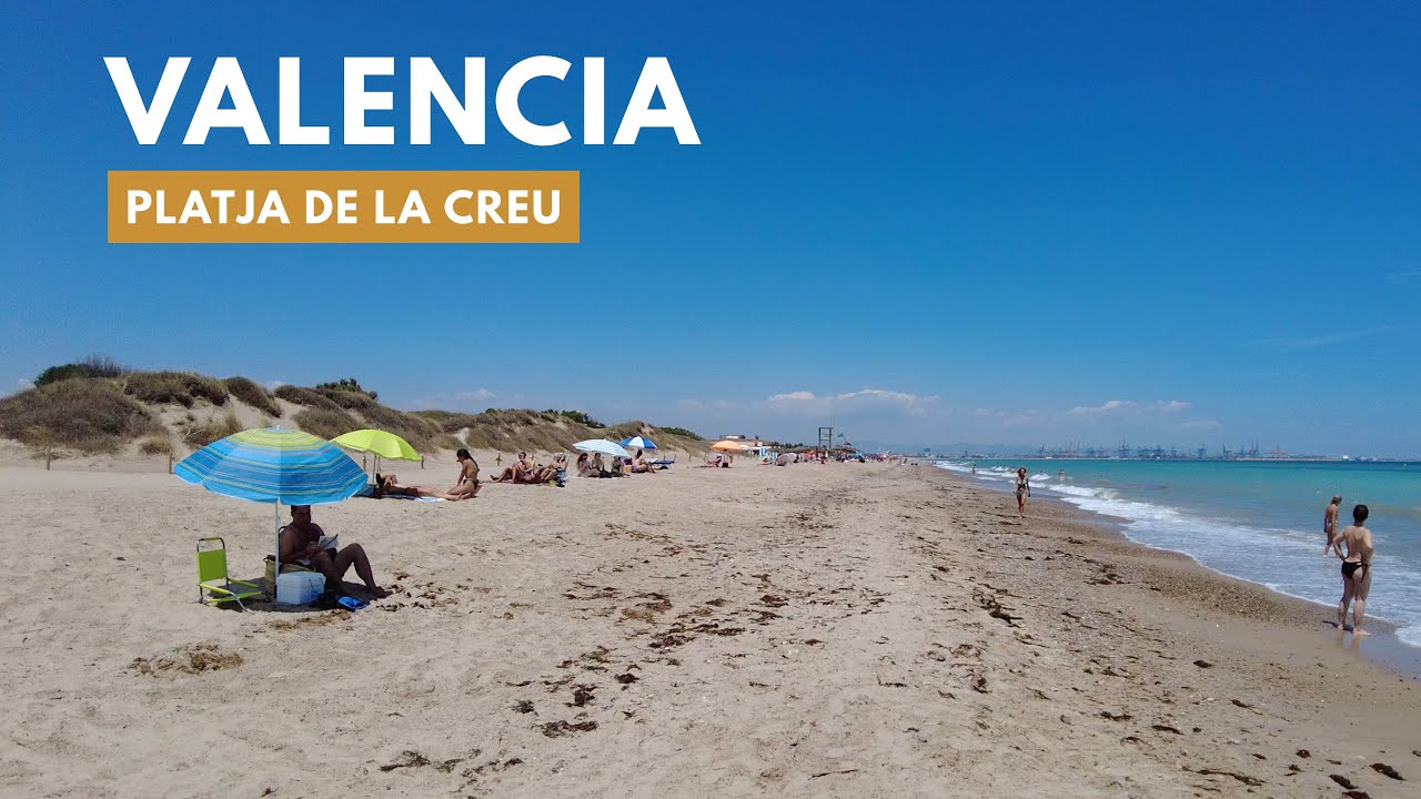 Valencia Beach Walk 2023 - Platja de la Creu / SPAIN