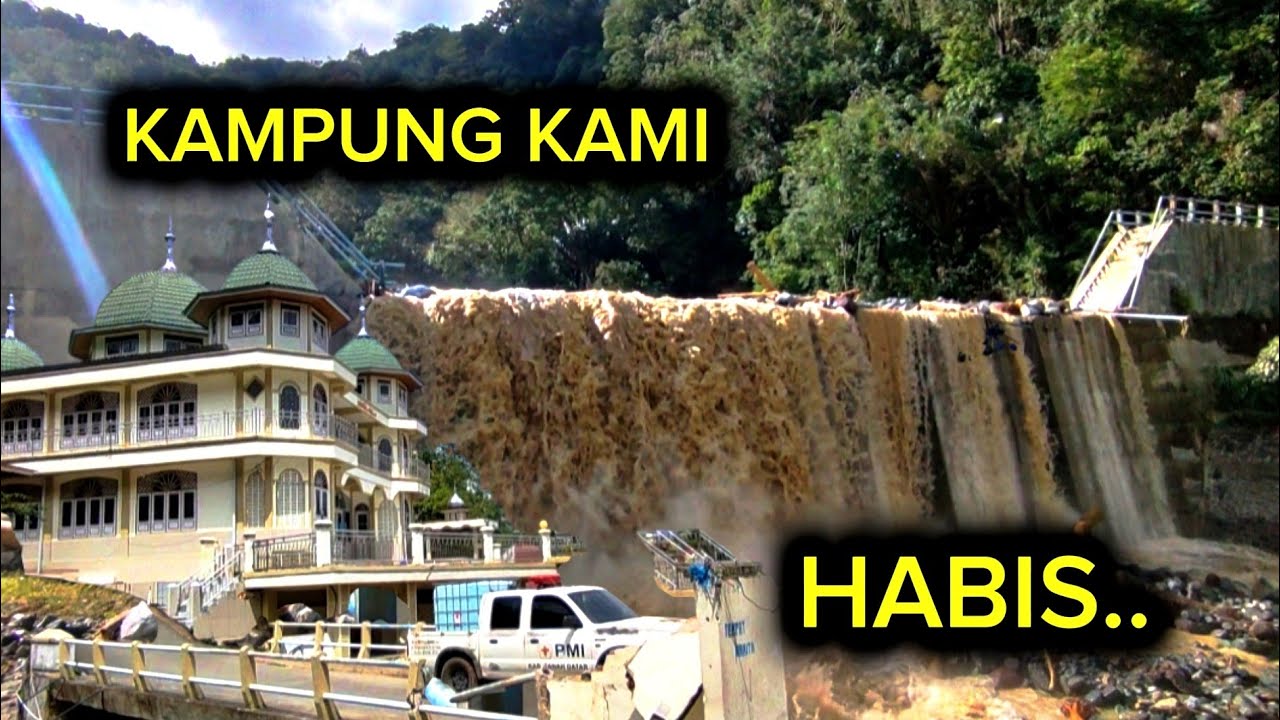Kampungku habis... Ini sisa banjir bandang