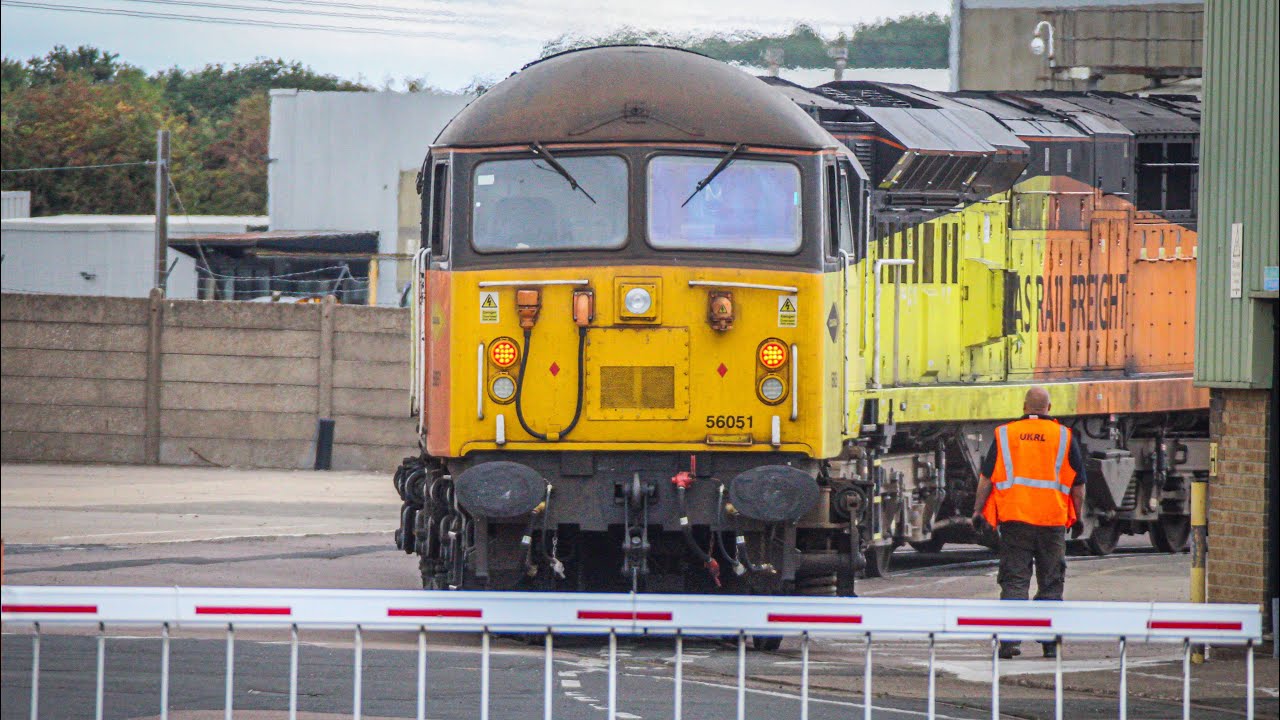 Interesting trains at loughborough station and UKRL