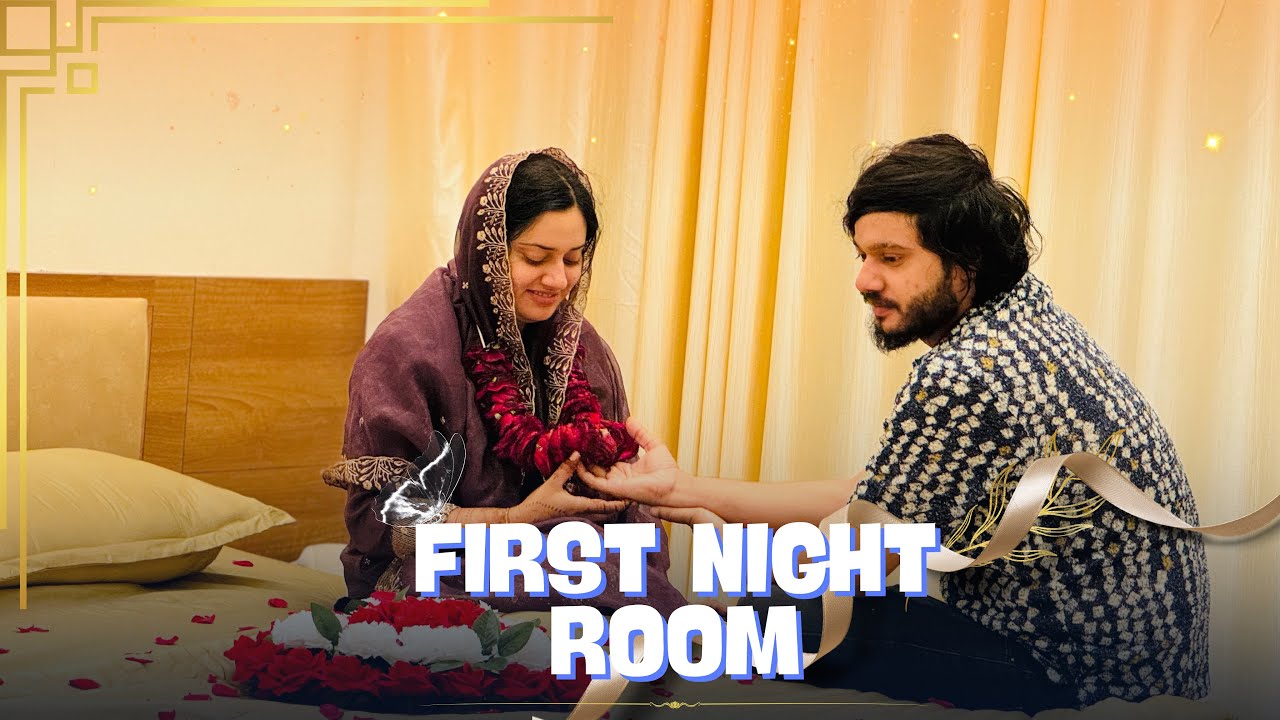 ഞങ്ങളെ മണിയറ | FIRST NIGHT ROOM😍