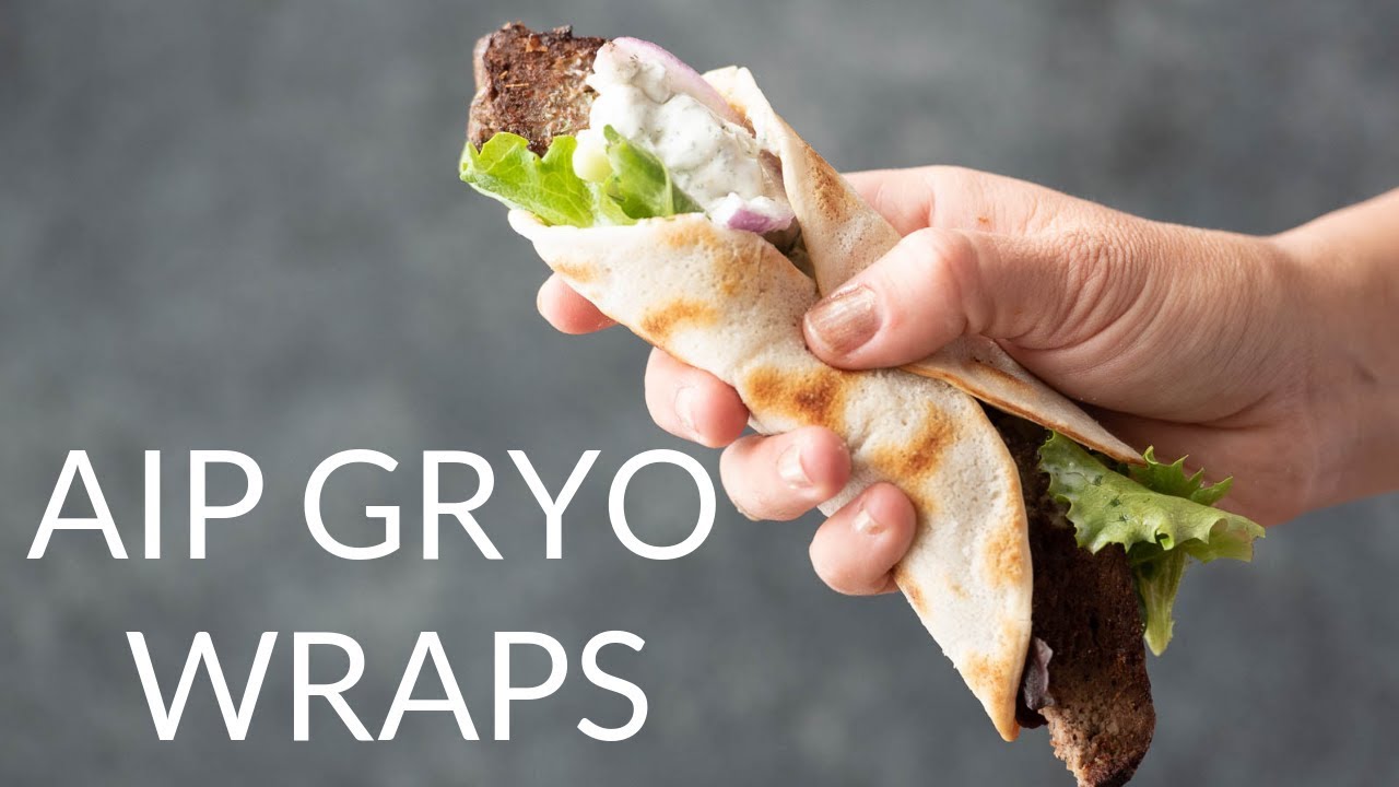 AIP Gyro Wrap Sandwich Recipe (Autoimmune Paleo)