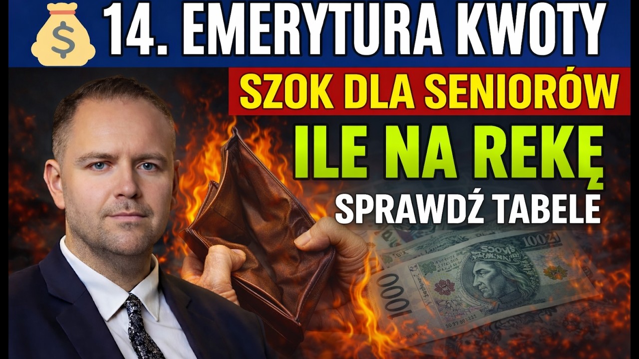 14. emerytura: ile na rękę? Kwoty które zaskoczą seniorów ( polish 01 )
