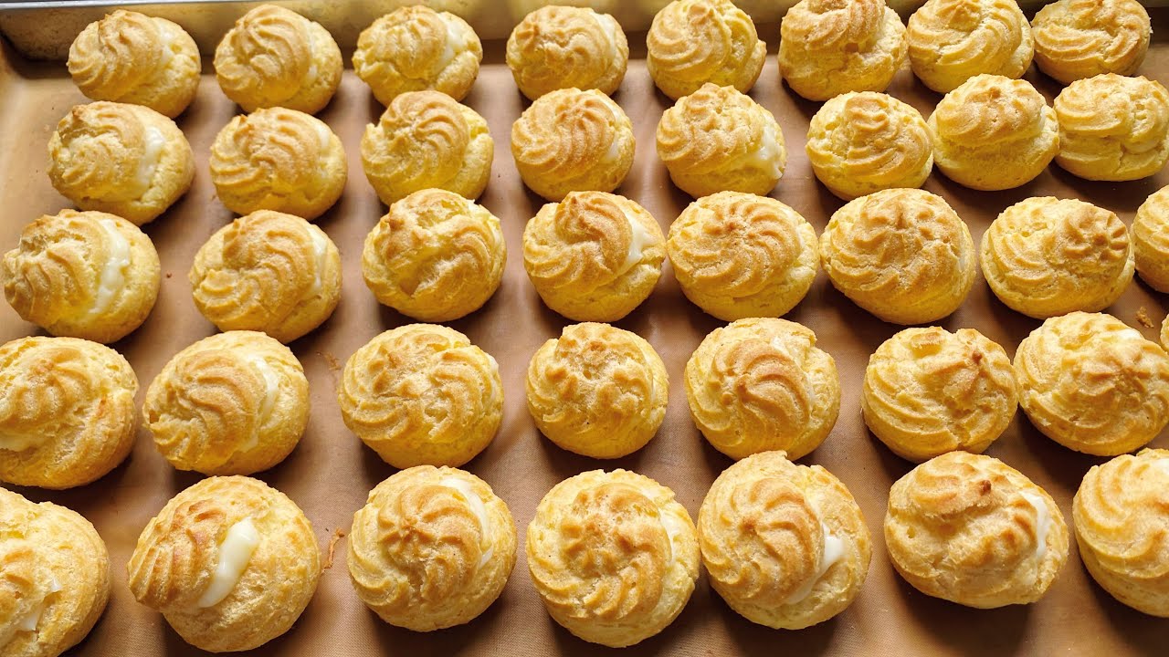 RESEP UNTUK 40 PCS, ISIAN SNACK BOX KUE SUS KOKOH ANTI GAGAL