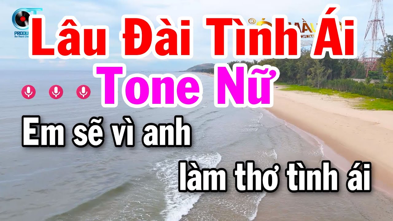 Karaoke Lâu Đài Tình Ái Tone Nữ Nhạc Dễ Hát Tuấn Cò 2026