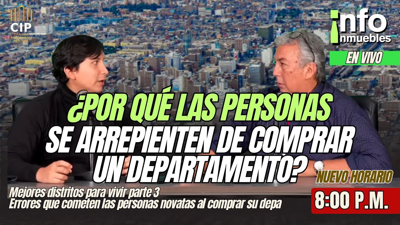 ¿POR QUÉ LAS PERSONAS SE ARREPIENTEN DE COMPRAR UN DEPARTAMENTO? - INFOINMUEBLES