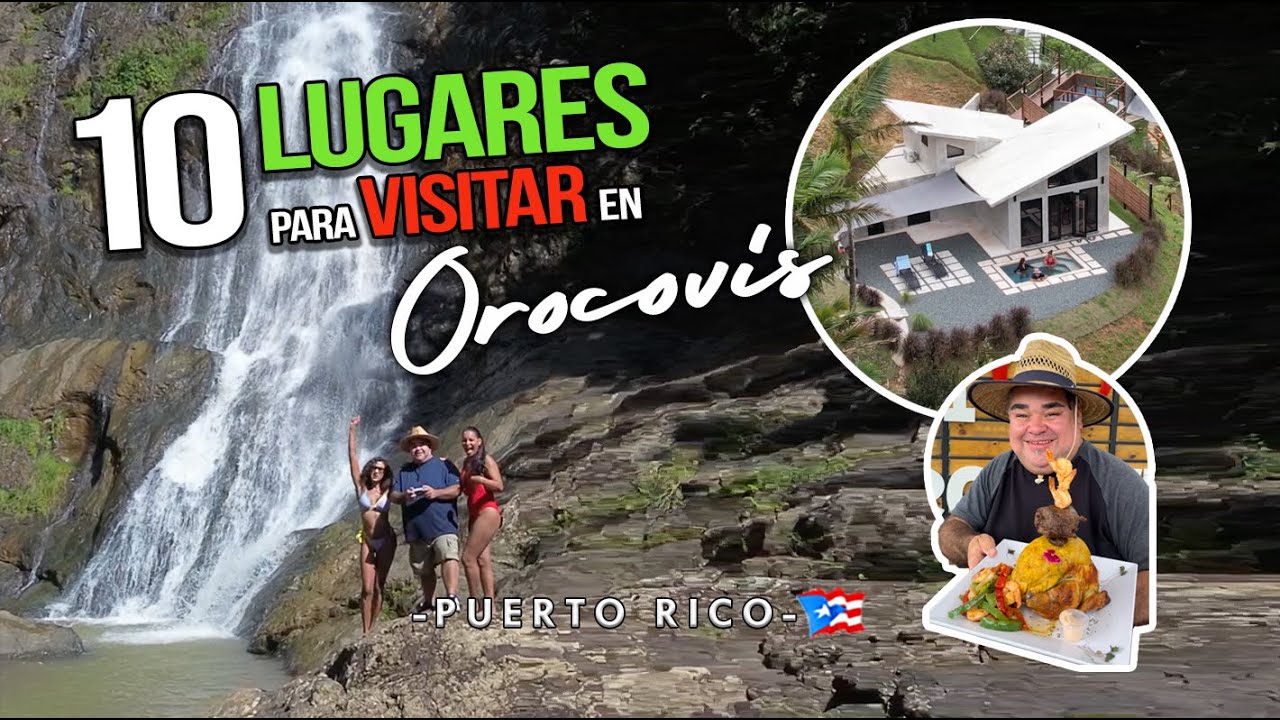 10 LUGARES para visitar en el pueblo de Orocovis, PUERTO RICO 🇵🇷