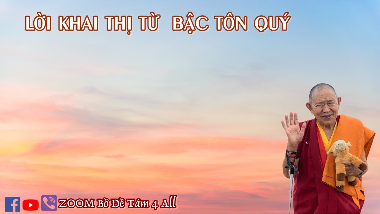 NHỮNG LỜI KHAI THỊ TỪ BẬC TÔN QUÝ - 𝐆𝐀𝐑𝐂𝐇𝐄𝐍 𝐑𝐈𝐍𝐏𝐎𝐂𝐇𝐄 𝐊𝐇𝐀𝐈 𝐓𝐇𝐈̣ ( 𝐏𝐡𝐚̂̀𝐧 3)