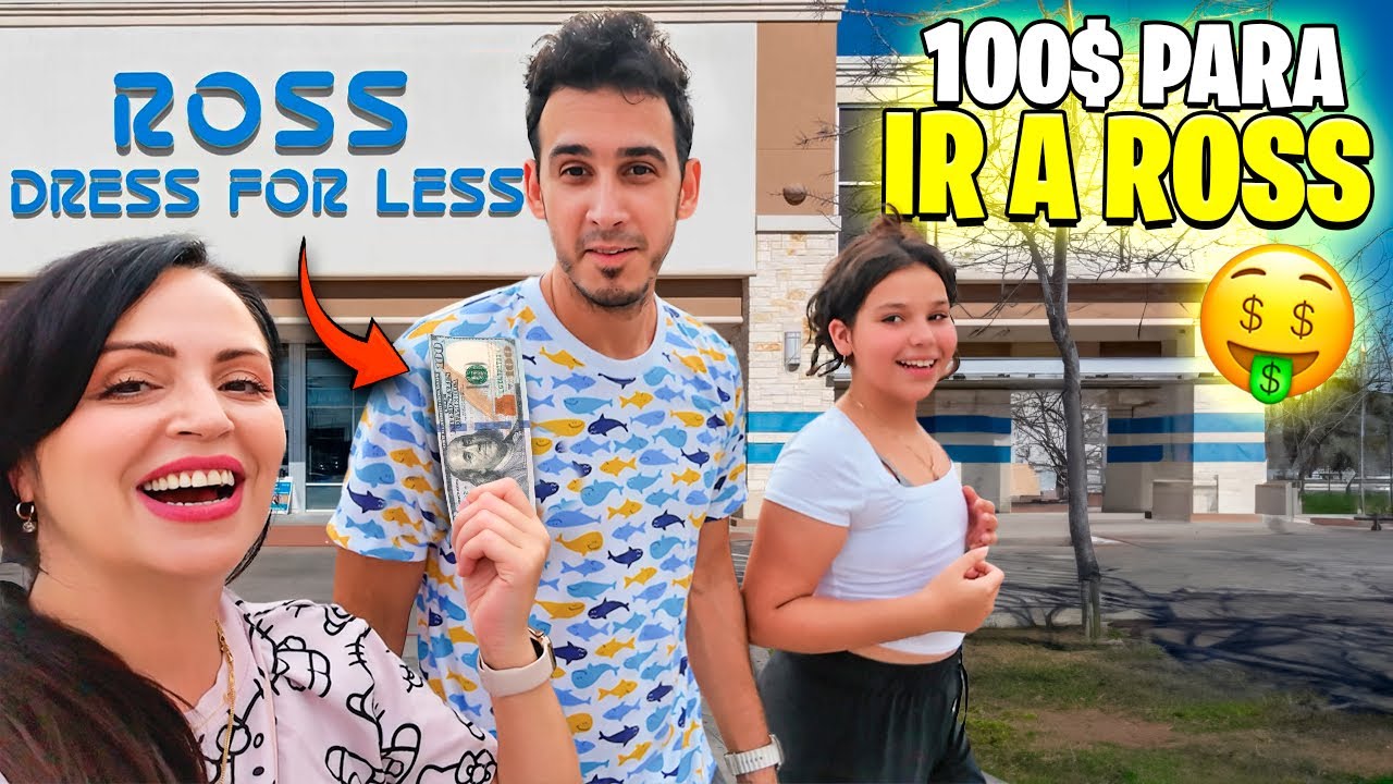 Le Doy 100 Dólares a Mia y Harolin para Gastar en ROSS 😅 Sandra Cires Vlog