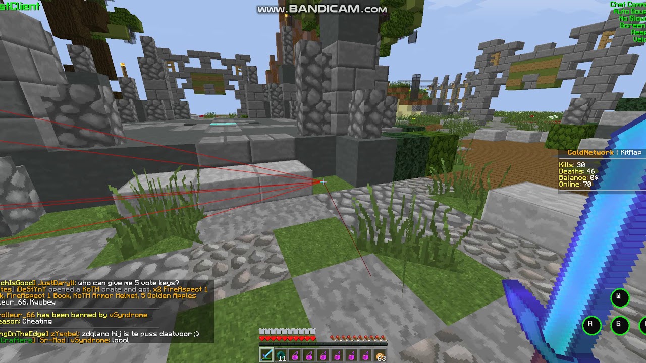Banning random people from ColdNetwork