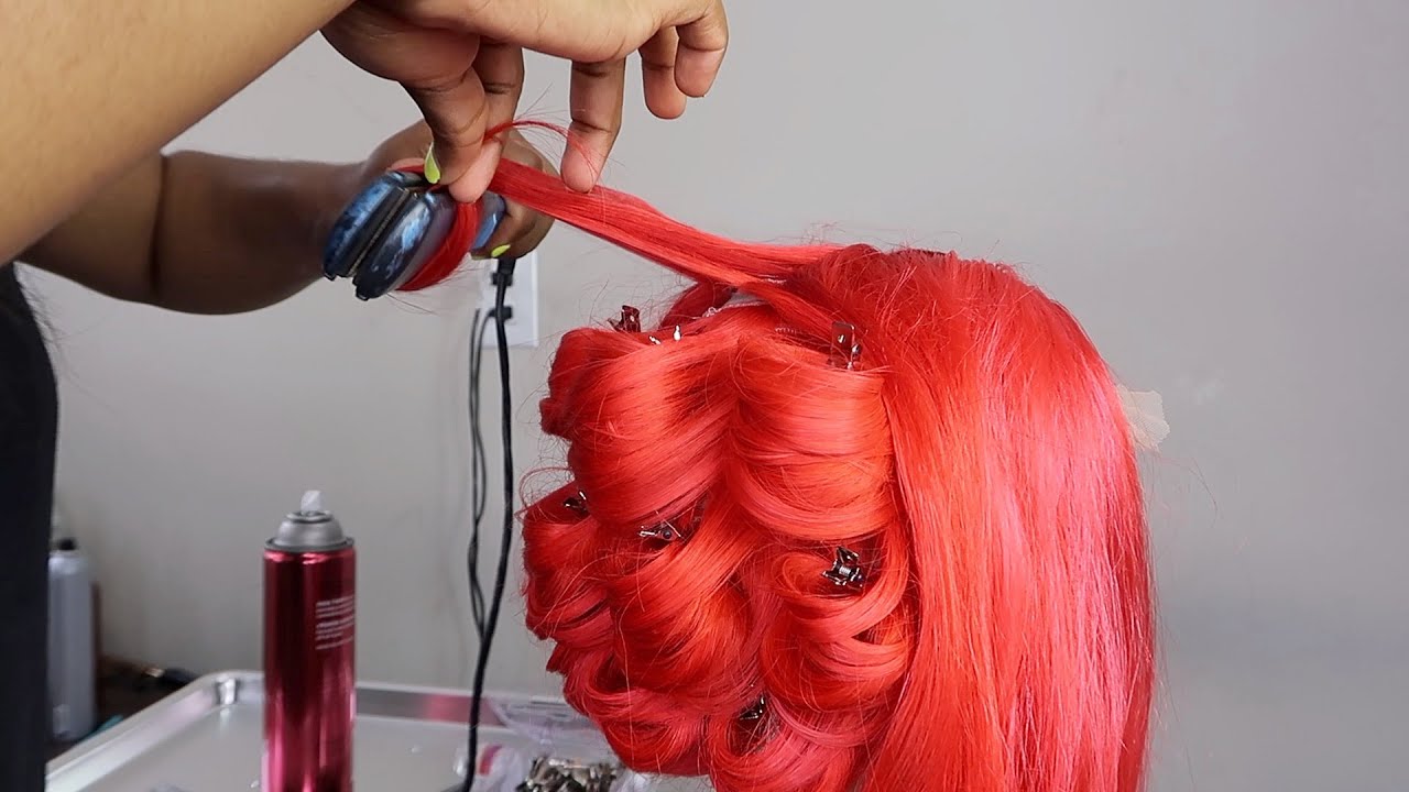 How to Create Bouncy Curls with a FLAT IRON Tutorial (Beginner Friendly) | HIGHLY RECOMMENDED
