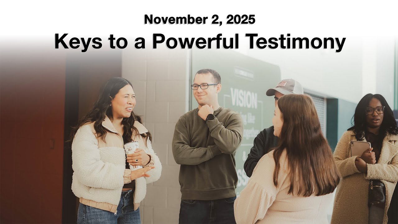 Keys to a Powerful Testimony
