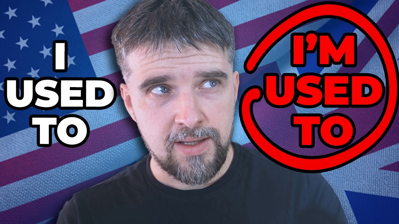 I USED TO czy I’M USED TO? Przestań je mylić!