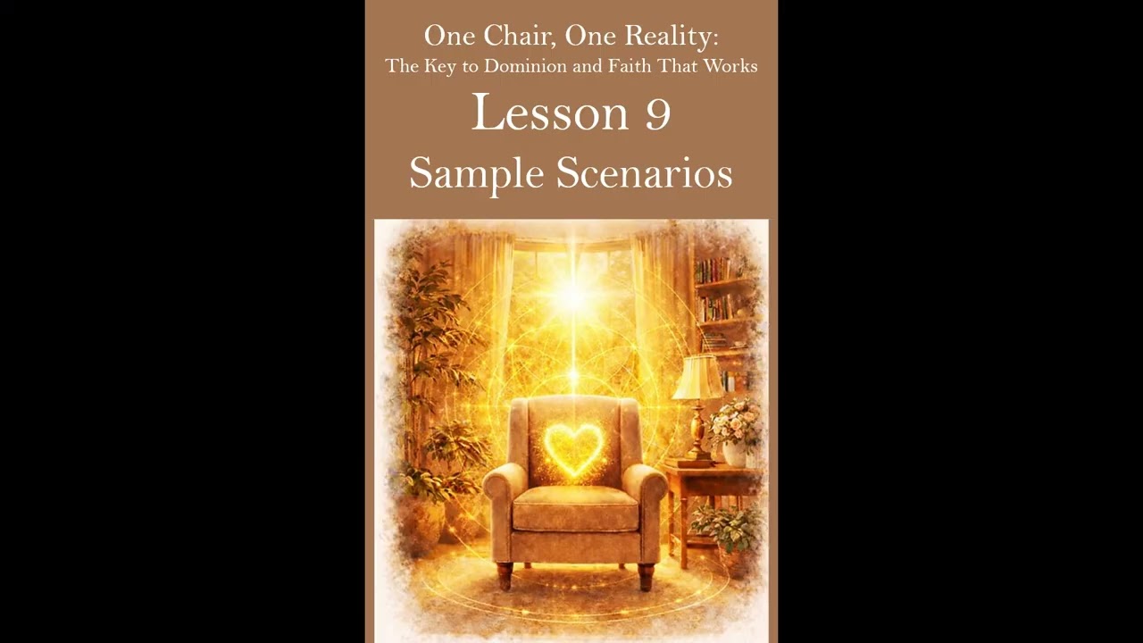 Read Along Lesson 9- One Chair, One Reality: The Key to Dominion and Faith That Works