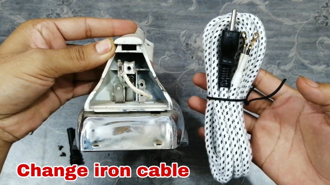 How to change iron wire / change iron cable