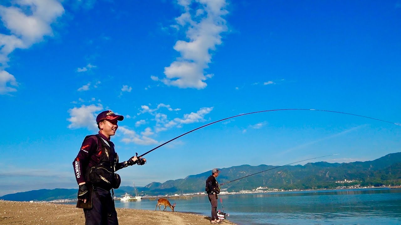 【広島遠征】あの有名な砂浜はチヌが入れ食いだった。