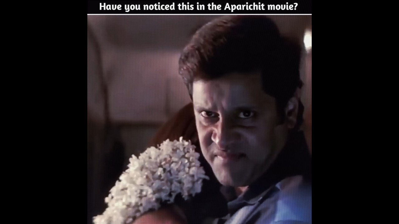 Have you noticed this in the Aparichit movie! 😱 #shortsfeed #chiyaanvikram #facts