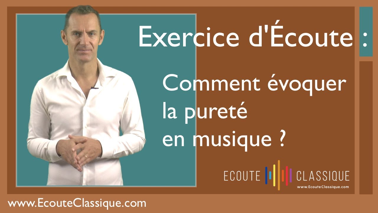Comment évoquer la pureté en musique ?