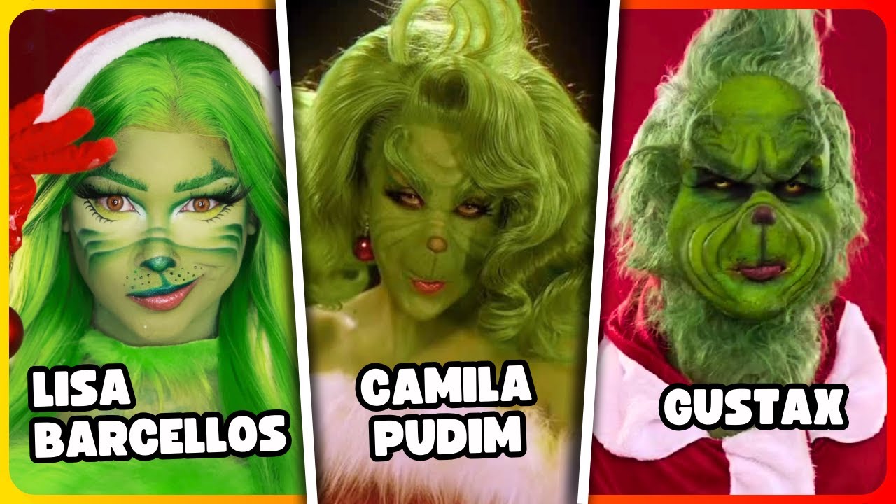 OS MELHORES 'GRINCH' CHALLENGE MAKEUP 2025