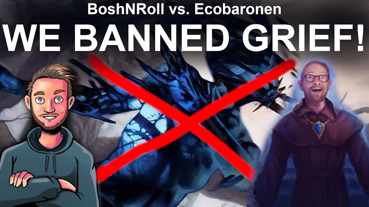 WE BANNED GRIEF! Legacy Multi-Deck Playoff vs. Ecobaronen. Decks for the post-Grief metagame. MTG