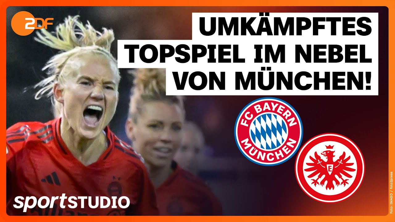 FC Bayern München – Eintracht Frankfurt | Frauen-Bundesliga, 8. Spieltag 2024/25 | sportstudio