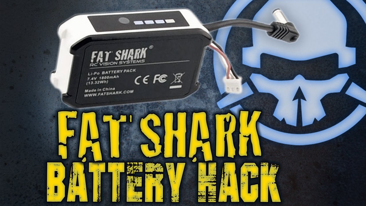 Fat Shark Battery Hack