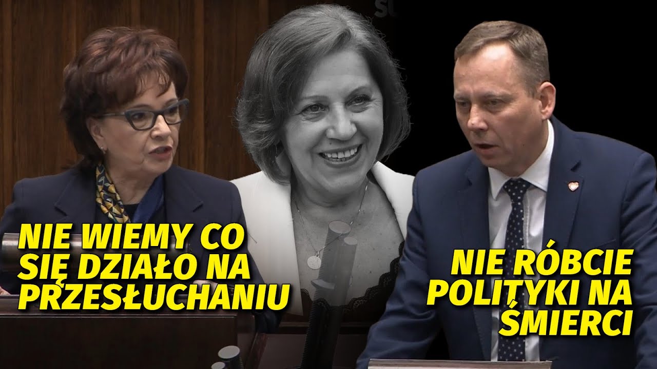 WRZAŁO W SEJMIE! KŁÓTNIA O ŚMIERĆ BARBARY SKRZYPEK