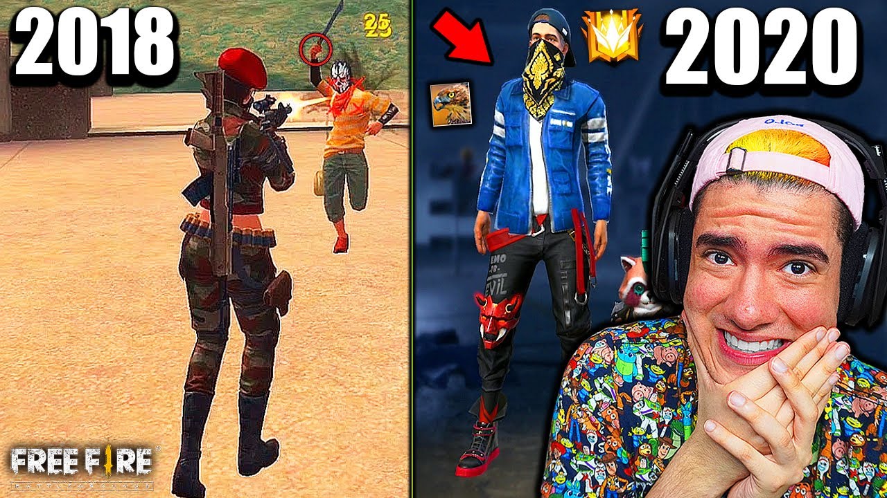 ESTE JUGADOR ME HUMILLO EN FREE FIRE HACE AÑOS Y ASI LUCE SU CUENTA EL 2020 *veterano* | TheDonato